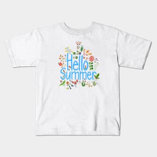 Hello Summer Kids T-Shirt